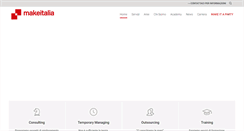 Desktop Screenshot of makeitalia.net