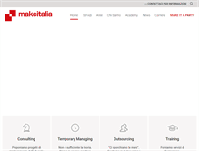 Tablet Screenshot of makeitalia.net